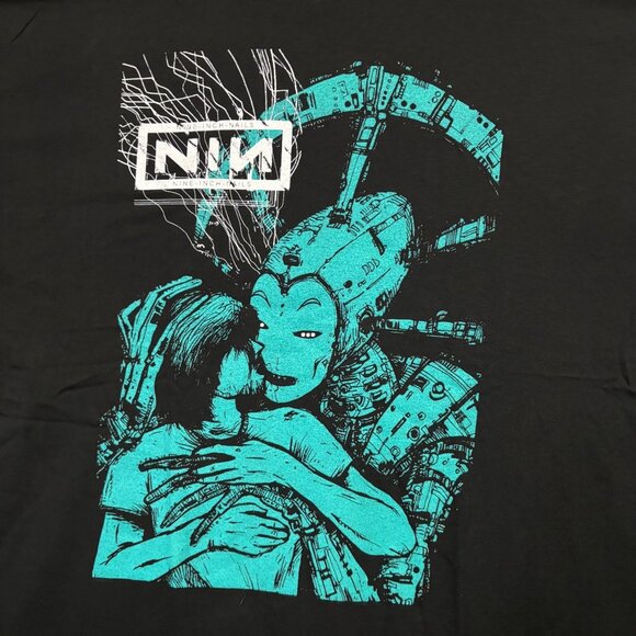 NIN Nine Inch Nails The Fragile Industrial Rock Band Tee XXL - Picture 2 of 4